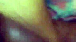 overwhelmed ebony teen fat ass bounces wildly taking deep backshots from big black cock