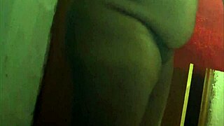 hey check my wet pussy right after shower with these big ebony tits