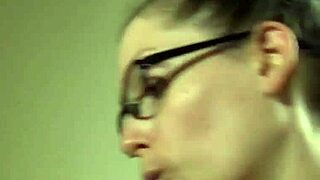 Smerfd blue tongue deepthroats cock pov closeup!