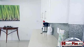 petite teen chloe temple gets dominated hard by lucky big cock guy