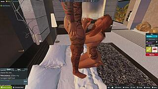 mercedes bends for buck's massive cock stuffing every slutty hole as his eager fuck toy