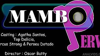 agatha santos enjoys intense session with multiple partners on bed