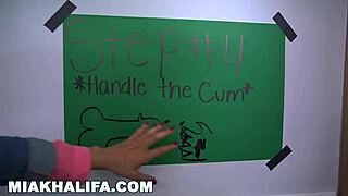 Mia Khalifa Tempts Friend with Sultry Cock Sucking Secrets