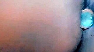 chastity cage locks small cock during intense standing missionary fuck