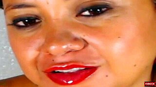 I crave this latina's steamy webcam tit tease