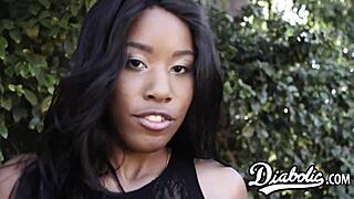 Young chocolate babe ashley pink masters massive bbc ride