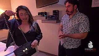 cumbia singer seduced right into hot bed