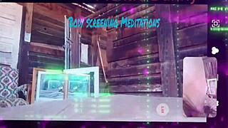 Flexible babe self-sucks during intense pov vr workout exercise collage segment