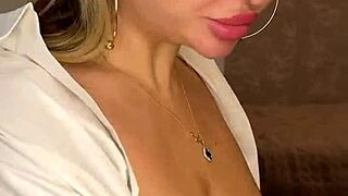 i pour milk on my huge natural tits, wanna taste them?