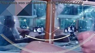 Flexible babe self-sucks during intense pov vr workout exercise collage segment