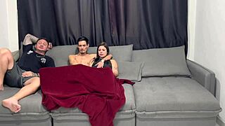 with boyfriend gone we strip skirts finger pussies easing building tension