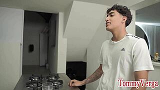 Antonella Jones' Huge BBW Ass Pounded By Massive Cock In Kitchen