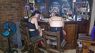 Babysitter Devours Wife's Pussy as I Pound Her Deep