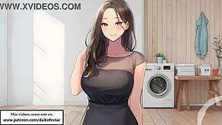 Hey loser janitor caught sniffing panties jerk off to my spanish femdom commands now