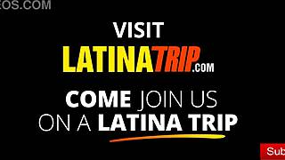 Hot Redhead Latina Pounds Massive Cock Deep in Tight Ass!