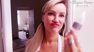 Elen Million Embraces Anal Slut Role with Deep Pounding and Cum Swallow