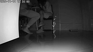 A friend sneaks in for a real kitchen rendezvous with intense action