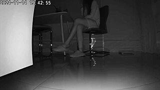 A friend sneaks in for a real kitchen rendezvous with intense action