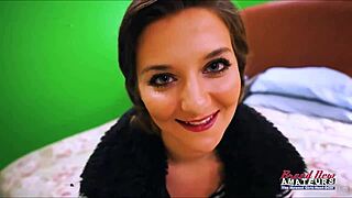 hey this horny cutie kylie sucks cock pussy fucked nipples rubbed