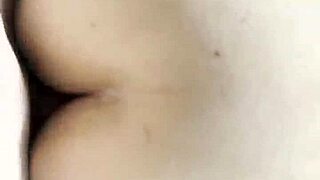 intense thrusts into gaping bbw anal kitchen fill pussy with cum