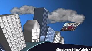 Nilou Achtland's Wet Pussy Thrills in Risky Lyft Car Masturbation