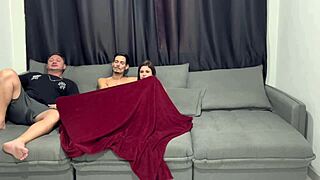 with boyfriend gone we strip skirts finger pussies easing building tension