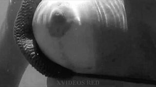 my wife showing off her body on brazilian beaches in public.