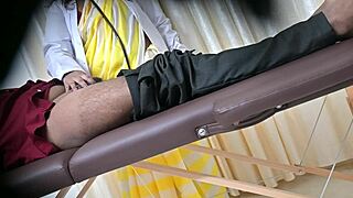 Doctor Shocked By Patient's Tiny Cock Flash In Hospital