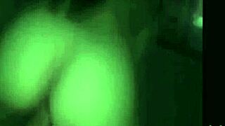 brazilian blackout oficial's thick black cock gets ridden hard by hot portuguese novinha