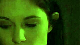 Busty pale lesbian slave bound for madame domination