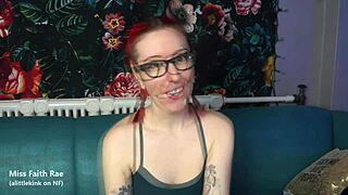 Cuckold Redhead Goth Gives Jerk Off Instructions in Fantasy Roleplay
