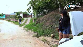 my car breaks down and a guy offers his help