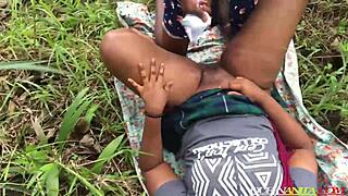 doctor hey the science student and i got caught fucking hard in the bushes