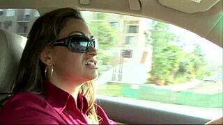 claudia valentine's shaved pussy gaped in interracial doggystyle hunt