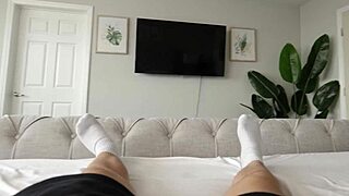 Busty chained step sis Alexa teases tight wet pussy for bro's big cock help