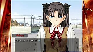 Playing Fate Stay Night Realta Nua day 5 part 2 gameplay in español