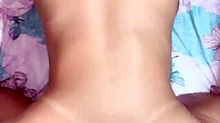 ohhh that fresh creampie drips deliciously from her hairy pussy