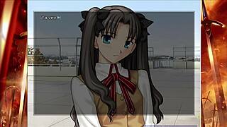 Playing Fate Stay Night Realta Nua day 5 part 2 gameplay in español