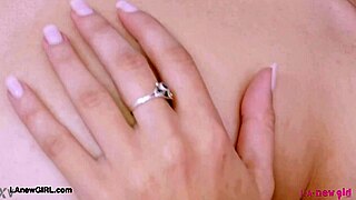 wanna see this tall brunette model's sexy curves up close on sofa?