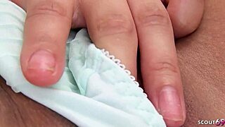 tall redhead delivers fierce femdom blowjob swallow uncensored