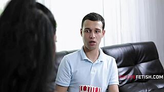 petite ebony bound by huge monster cock spitting deep goes intense