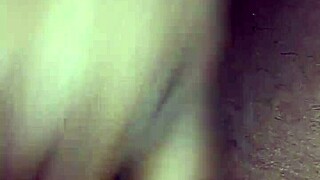 candy cream's wet young ebony pussy drips with horny desire