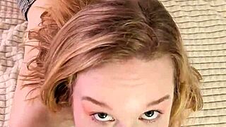 Alice Klay rides hard cock desperately craving hot cum load