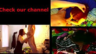 I pound this gorgeous milf hard right on the desk now