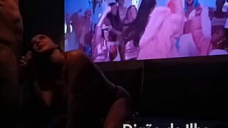 hey check this pov redhead rubbing oil all over her sexy curvy body