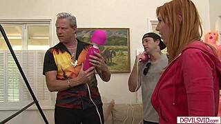 four couples swap partners wildly in steamy toy-filled orgy