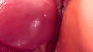 Macro Lens Captures Dripping Wet Pussy Pounded Hard in Intense Doggystyle Closeup