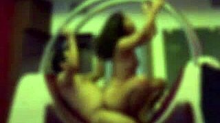 ebony latina teen ass creampied black cock explodes inside!