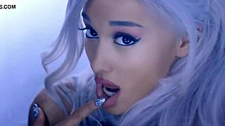 Ariana Grande's Petite Tongue Works Sexy Magic Up Close