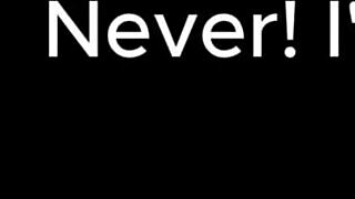 if you fall i'll count again from one ballbusting